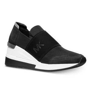 Michael Kors Black and White Women's Shoes